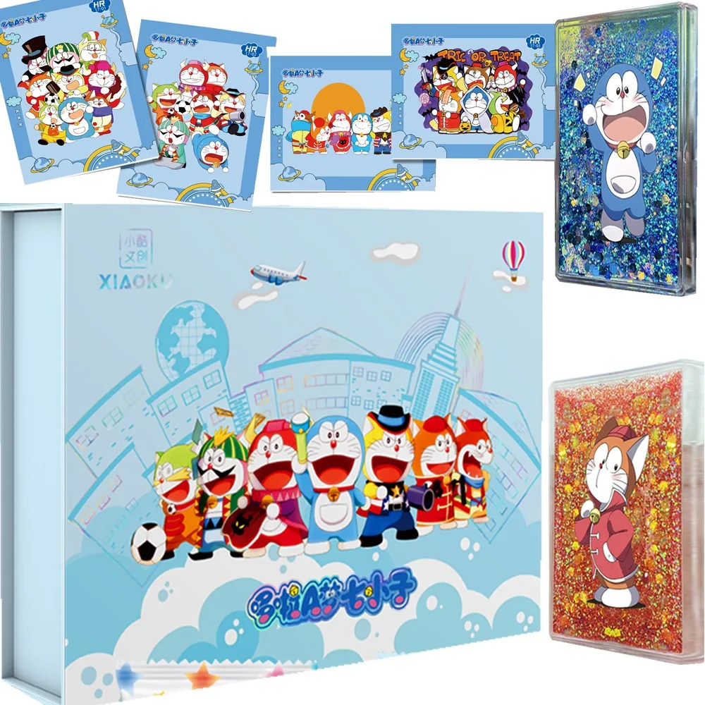 

Doraemon Collection Cards For Kids Japanese Anime Protagonist Nobita Nobi Minamoto Shizuka Limited Card Hobby Children's Gifts