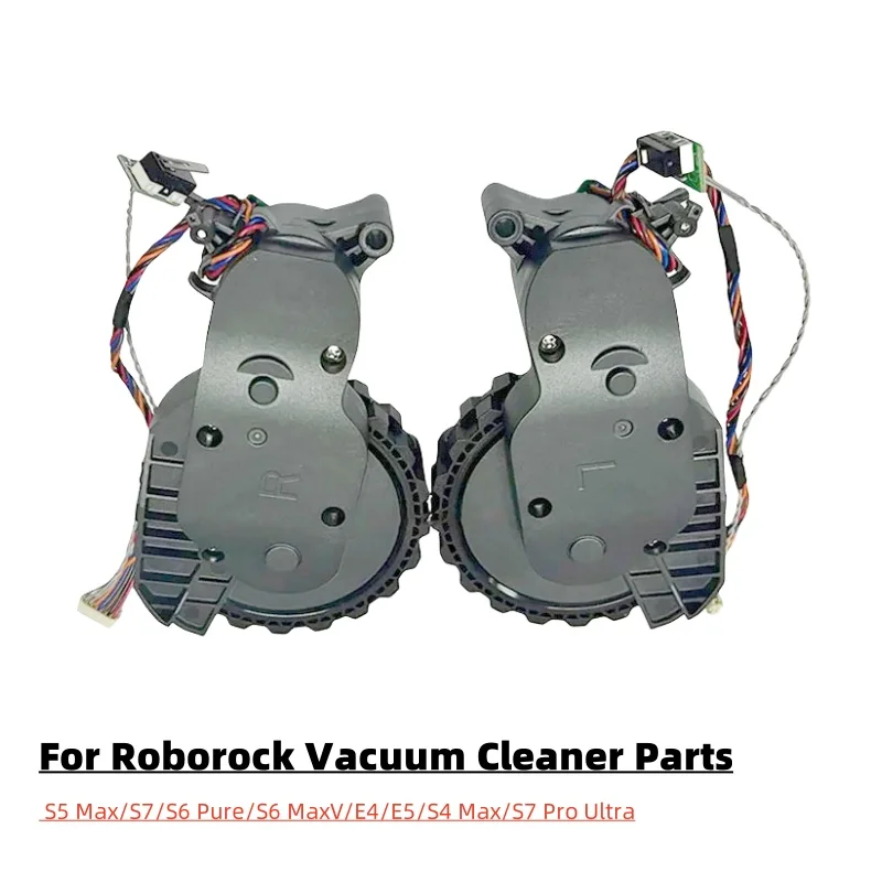 Robot Right Wheel Left Wheel， Compatible with Tefal Explorer Serie 20 RG6825 RG6871 RG6875 Isweep X3 Robotic Vacuum Cleaner Parts Accessories (Col Replace the Left or Right Wheel | bObsweep Pro™