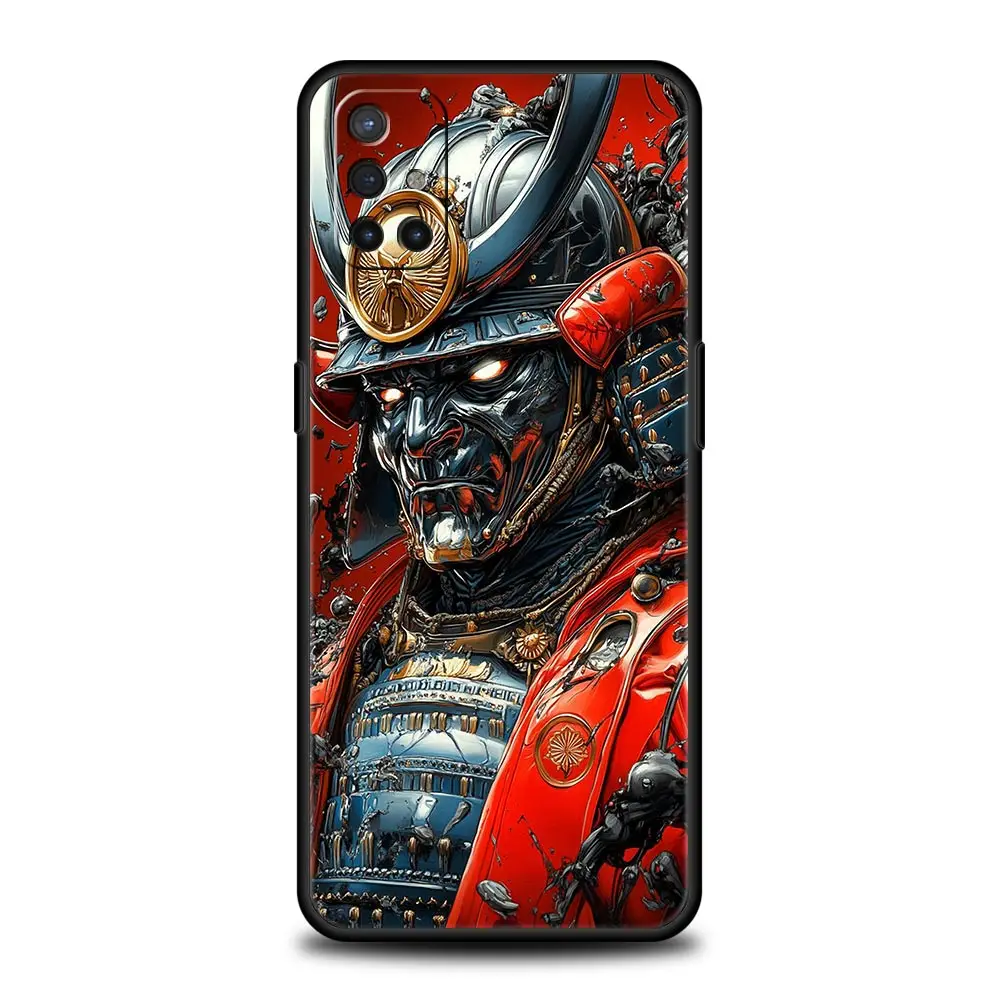 Samurai Ghost Face Phone Case - Japanese-Inspired Design Cover