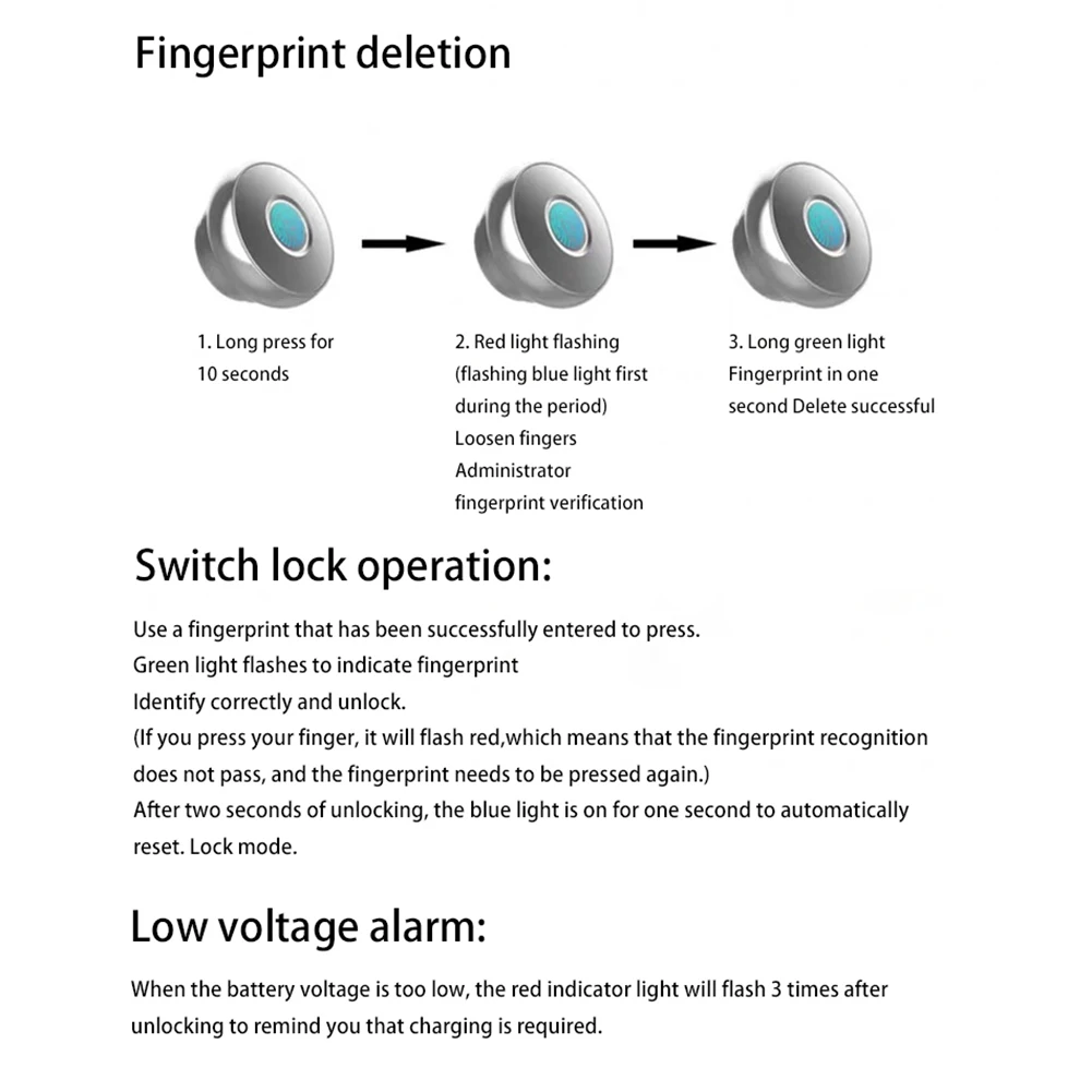 스마트 지문 잠금 장치 도난 방지 파일 보관 캐비닛 홈 오피스용 키리스
