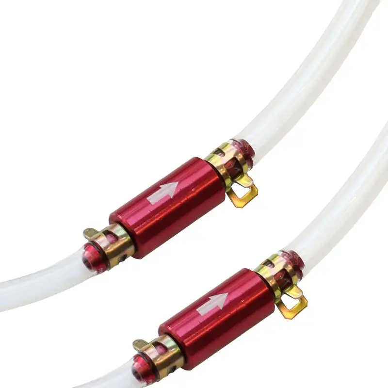 1/2 Sets 6MM Universal One Way Check Valve - Brake Fluid Clutch Bleeder Hose Bleeding Tool Kit For Motorcycle Car Auto Repair