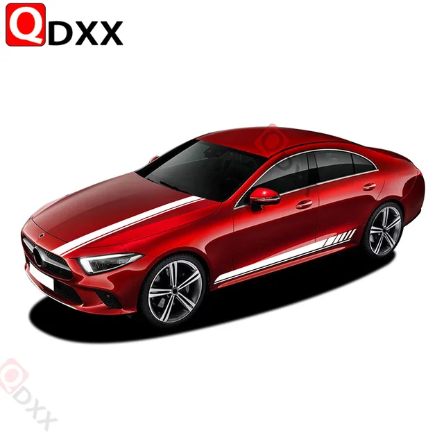 For Mercedes Benz CLS Class C257 W218 W219 CLS350 CLS63 AMG CLS55 X218 Car  Hood Cover Edition 1 AMG Side Skirt Sticker Decal - AliExpress
