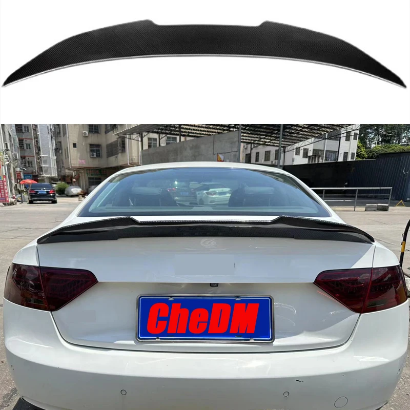 

Car Spoiler For Audi A5 B8 B8.5 8Ta 2Door Sportback/Coupe Psm Style Real Carbon Fiber Material Rear Spoiler Trunk Wing 2009-2016