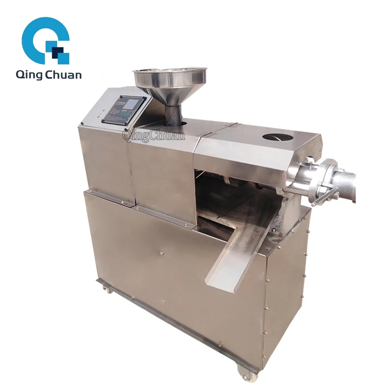 Oil Press Machine 6000W SG70 Commercial Peanut Cold Hot Double Squeezer Sesame Sunflower Seeds Extraction Intelligent Automatic 4