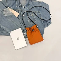 Sac à bandoulière en Nylon souple, Mini portefeuille pour téléphone, sac à bandoulière carré multifonctionnel, sac à main en toile, sacoche 2