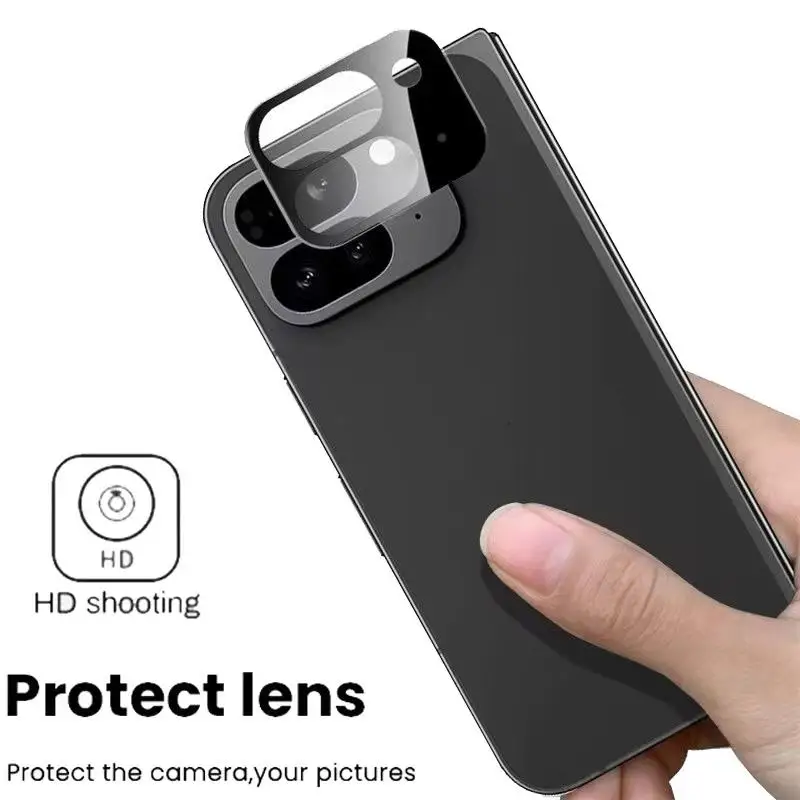 Enhanced Full-Coverage Back Camera Lens Protector - 3 Pack Tempered Glass Film