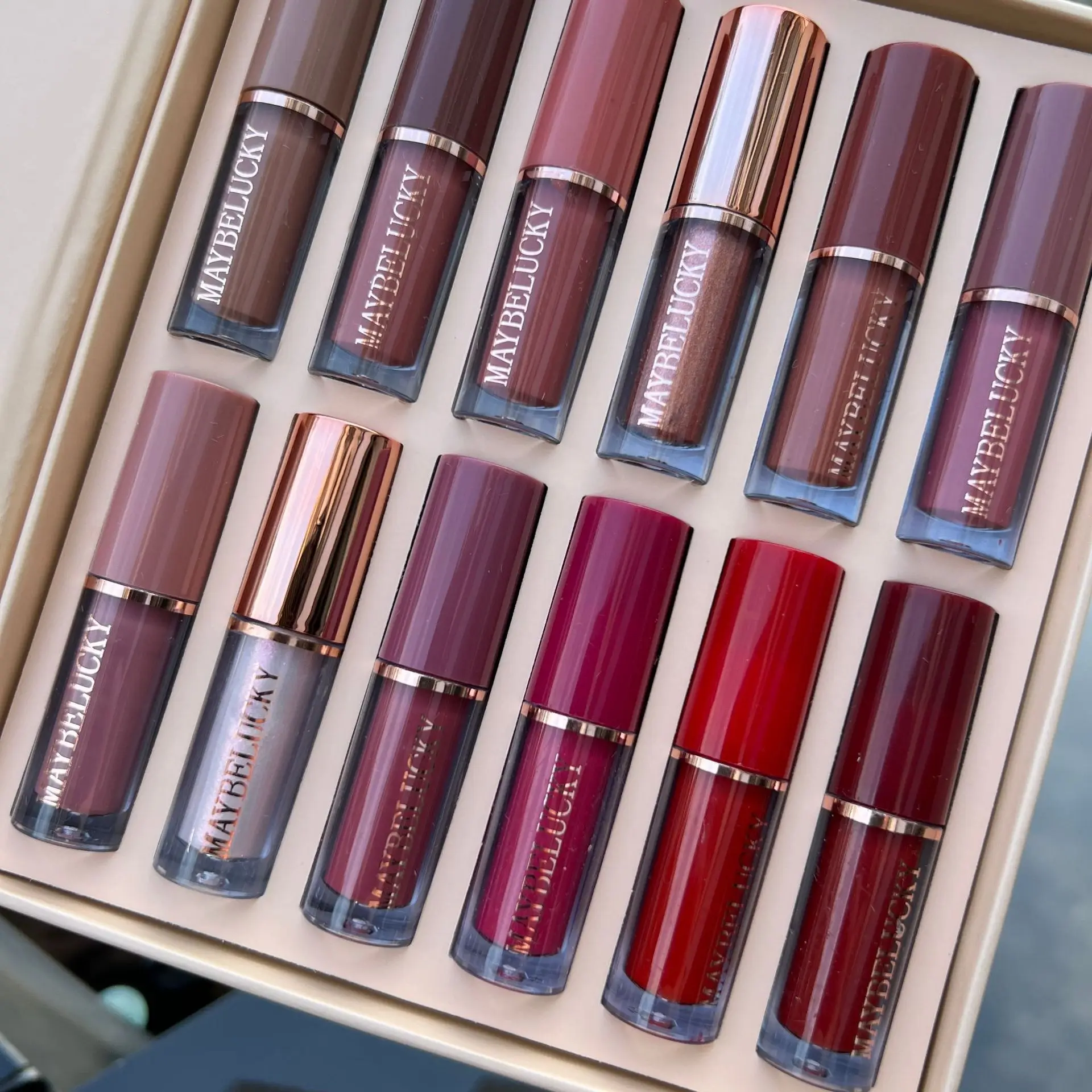 tilnus Sunlit Pearl Lip Gloss 12本セット Beauty Farm