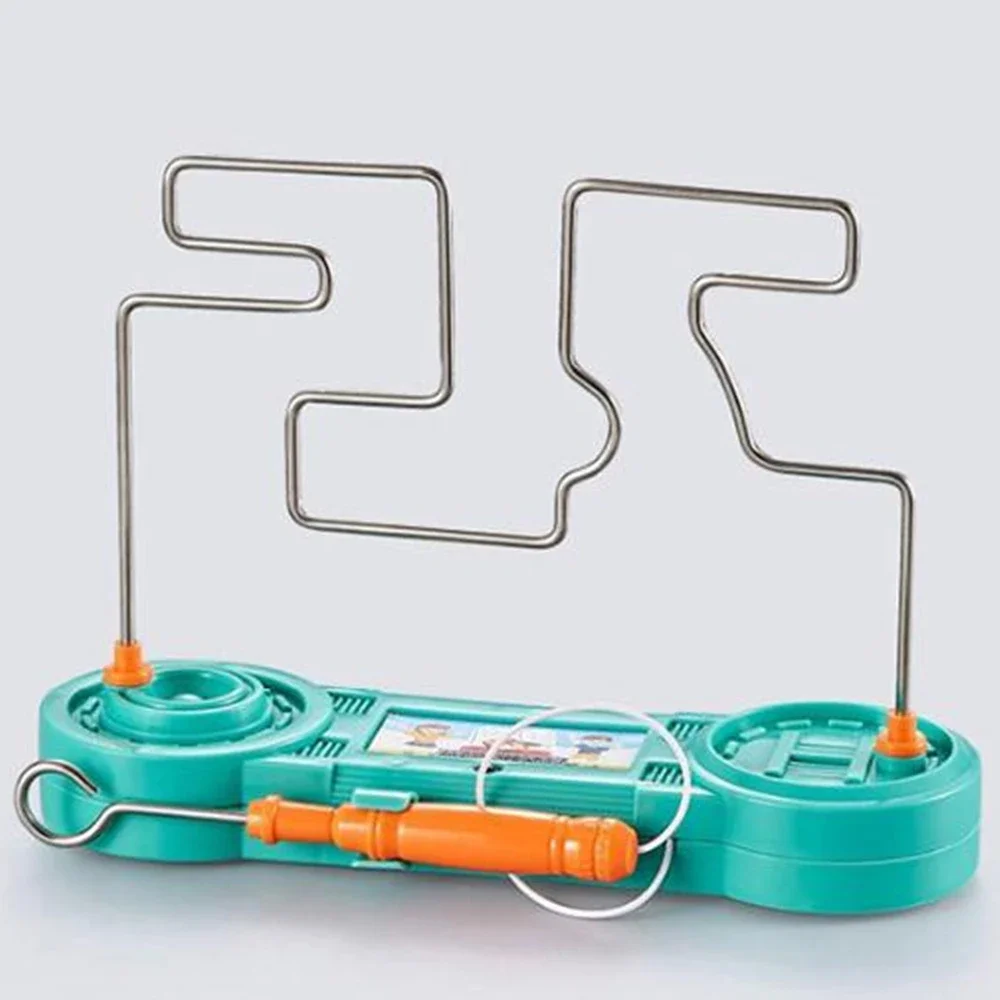 Kids Collision Electric Shock Toy Education Electric Touch Maze Game Party Funny Game Science Experiment Toys for Children Gift - 2