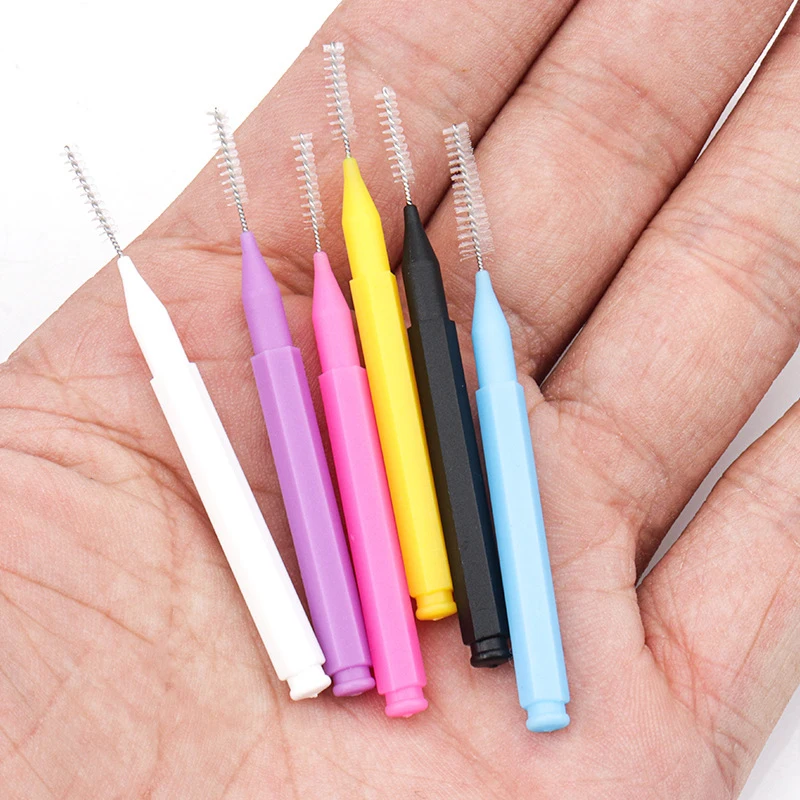 10PcsCleanerInterdentalBrushDentalFlossBrushesBracesLightTooth
