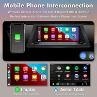Autoradio Linux 8,8 pouces pour BMW X5 E70 X6 E71 E72 CCC CIC, CarPlay sans fil, Android Auto, Bluetooth, lecteur multimédia vidéo 2