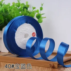 Elegant 15mm Satin Ribbon for DIY Crafts and Decor - 22 Meters (Royal blue)