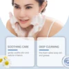 Hyaluronic Acid Cleansing Foam Gentle Moisturizing & Nourishing Oil Control Brightening Rejuvenation Face Wash Foam Face Cleanse 5