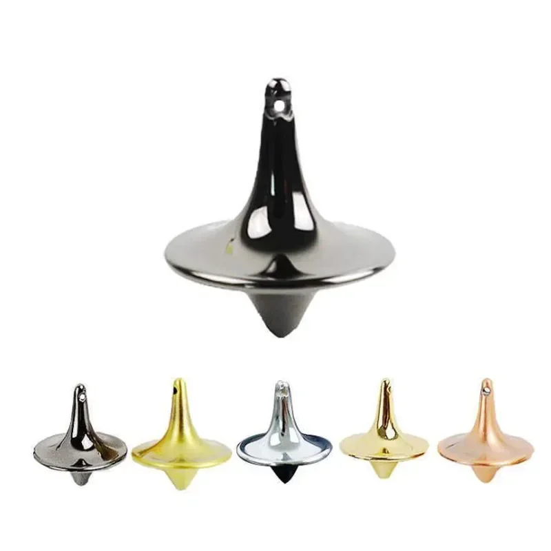 Spinning Top Toy Mini Magic Metal Gyro Spinning Top For Exquisite Collection Decor Birthday Gift
