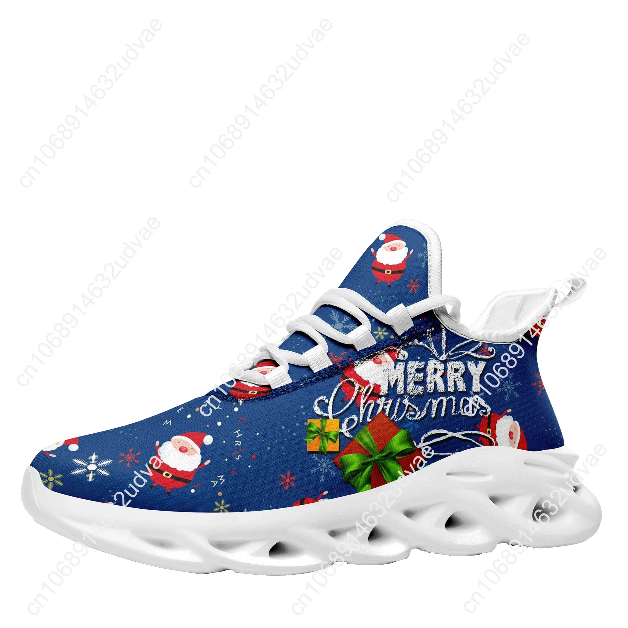 Dropshipping Print On Demand Casual Shoes Custom Shoes Sneaker Christmas Xmas Design