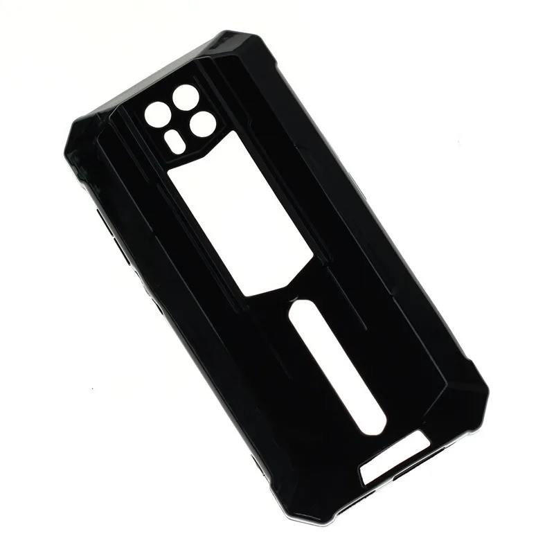 Durable Soft TPU Silicone Black Transparent Phone Case