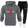 2024 Fall Winter Men's Tracksuit Hoodie Pants 2Pcs Sets Suit Leisure Sweatshirts Sweatpants Fashion Trends Brand Clothing S-3XL 4