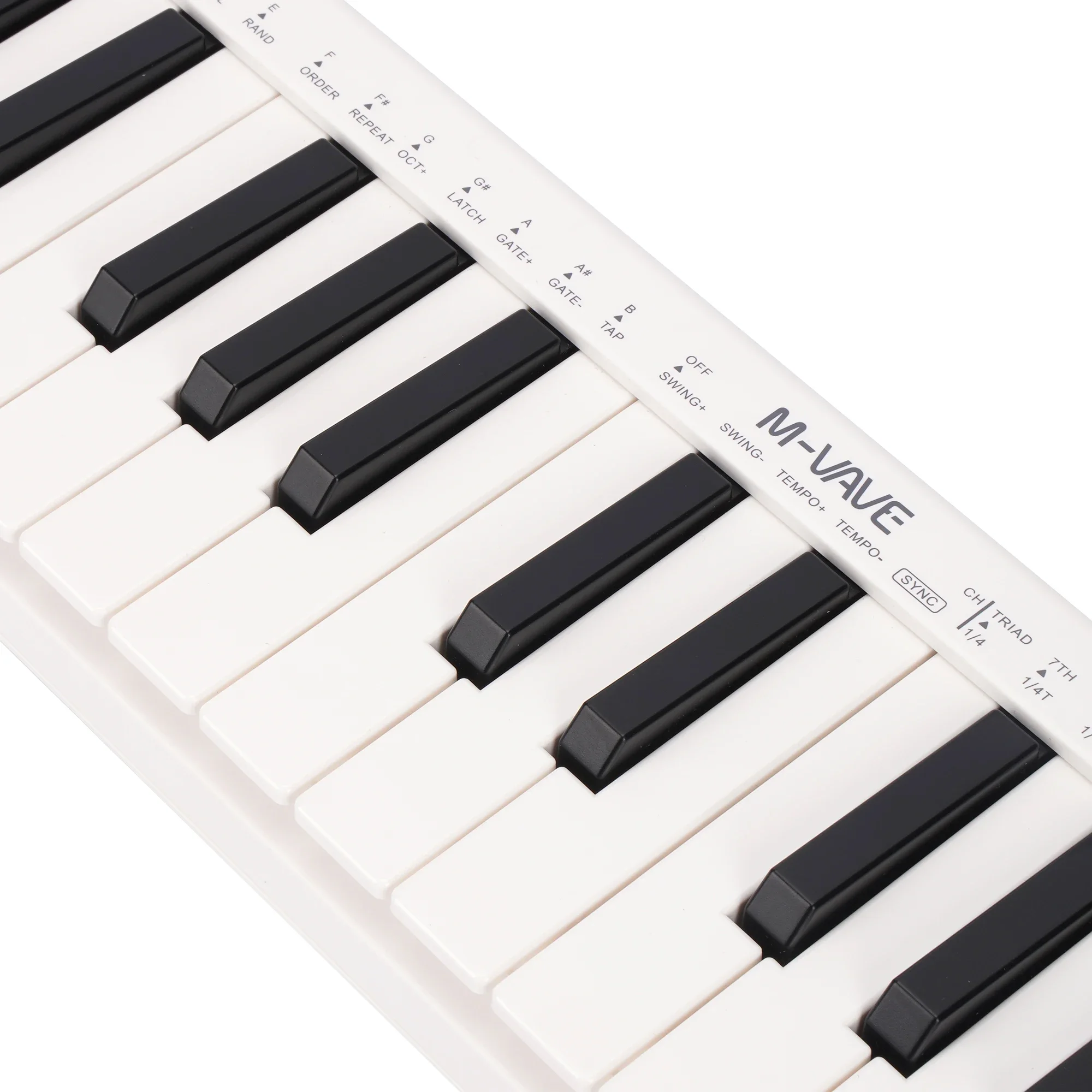 M-VAVE SMK-25 mini MIDI Keyboard Rechargeable 25-Key MIDI Control Keyboard instrument Mini Portable USB Controller