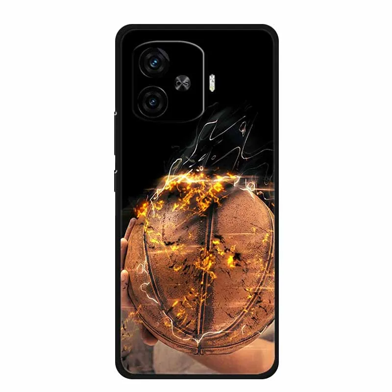 Durable Black Silicone Soft Back Cover Case – Premium Protective Phone Coque