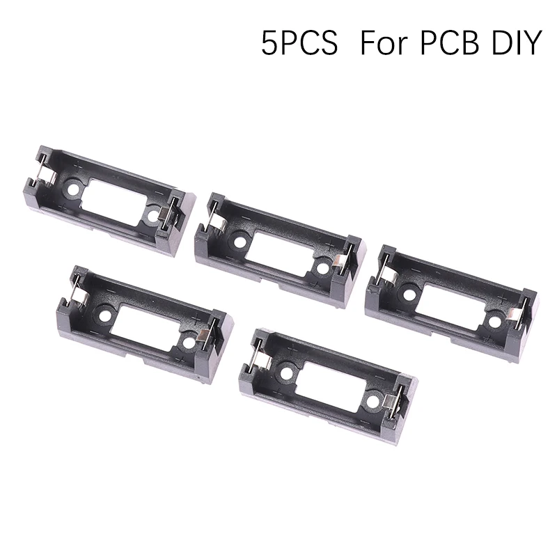 Plug-in CR123A Battery Holder 16340 Box LIR123A Storage Cover PCB DIY 5 Pcs battery holder battery box battery storage box battery case