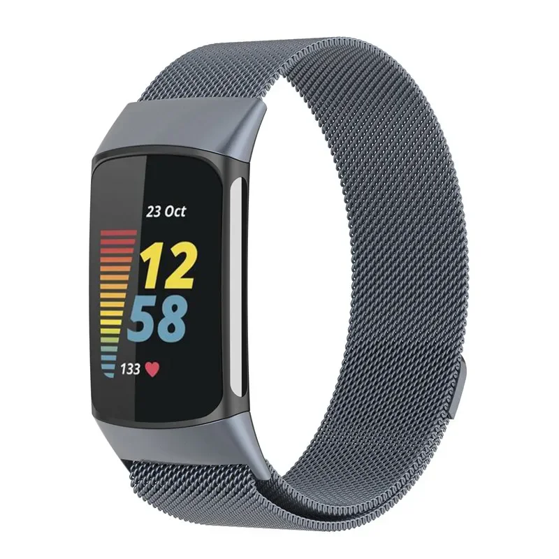 Stainless Steel Magnetic Loop Mesh Bracelet Wrist Strap