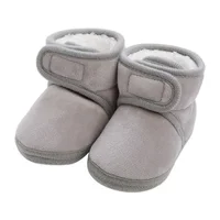 Autumn Winter Warm Newborn Boots Baby Girls Boys Shoes Toddler Soft Sole Fur Snow Boots Infant Toddler Shoes 1
