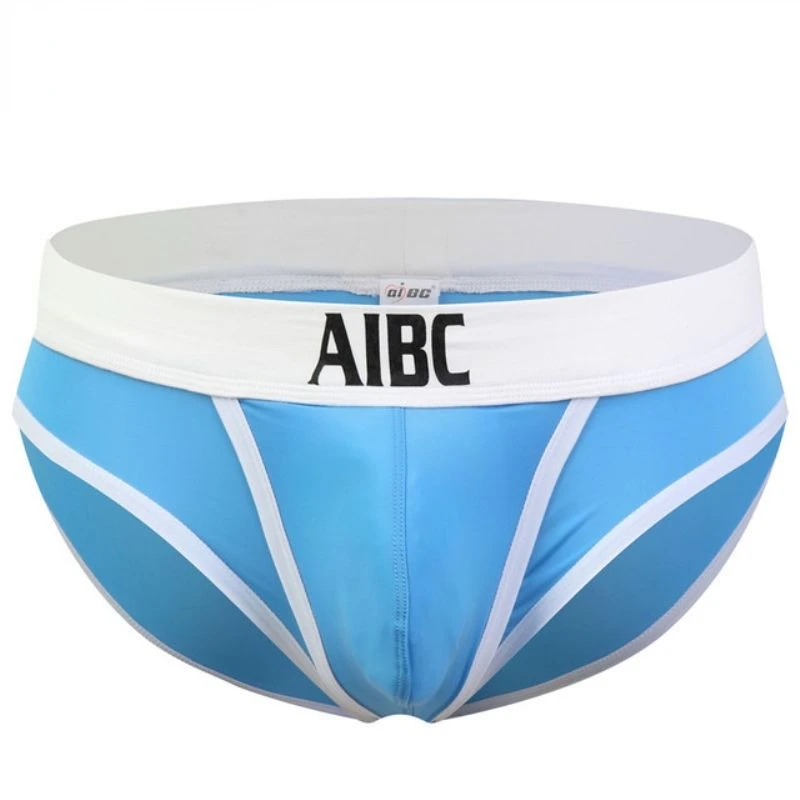 Sexy Men's Underwear Bullet Separation Underwear with Penis Hole Summer Function Breathable Briefs Silk High Elastic Sex Hombres