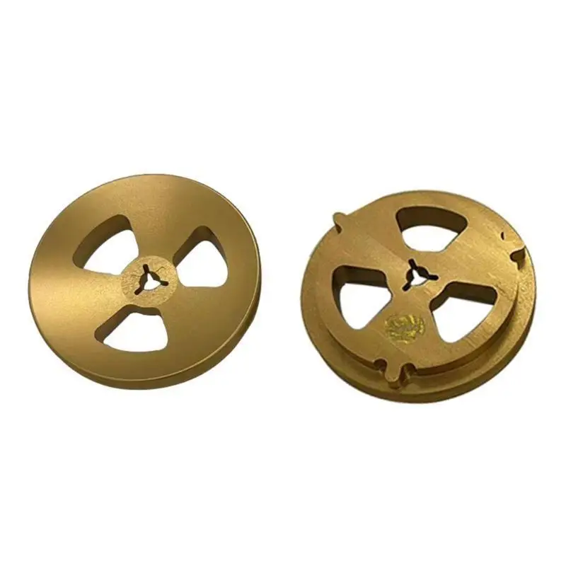 NAB-Hub-Adapter 1/4 Zoll Aluminiumlegierung für Rollenbandrekorder, Riemenpresser, Öffner-Adapter, 1 Paar – Detail 7