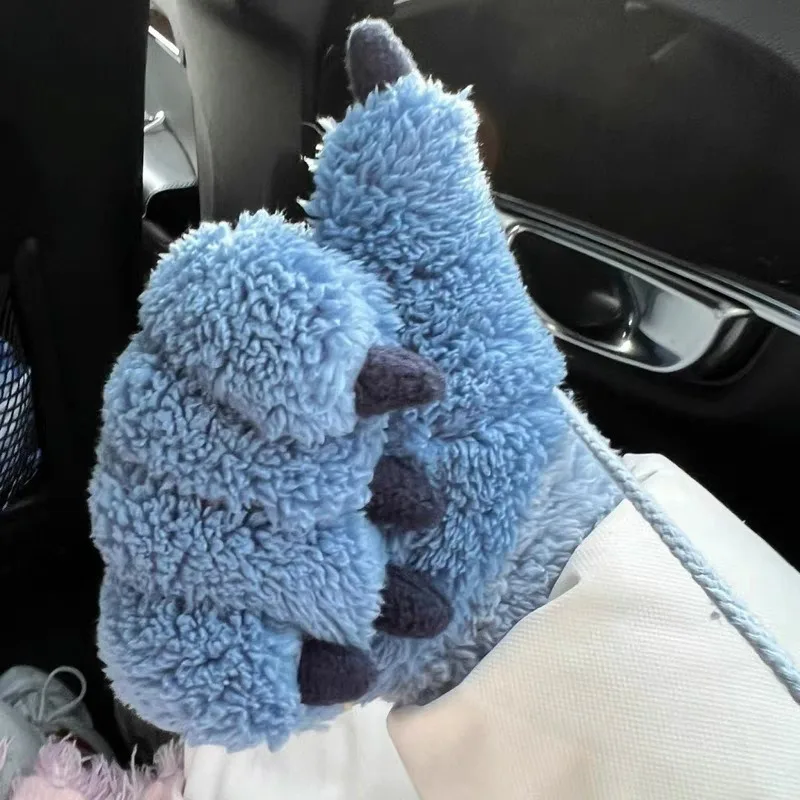 Winter Women's Skiing Gloves Cold Resistant Plush Warm Sports Riding Gloves Anti Slip Touch Screen Motorcycle Wool Warm Gloves 4