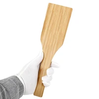 32cm Natural Bamboo Paddle Riding Crops Flogger Horsewhips Spikes 0.9cm Thickness Spanking Paddle Slapper Dressage Whips 2