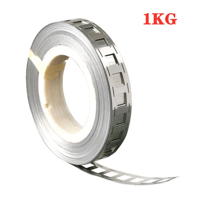 1KG 2P/3P/4P/5P/6P 18650 Nickel Sheet Li-ion Battery Nickel Plated Steel Strip Connector e-bike Battery Spot Welding Nickel Tape