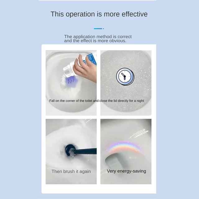 Wc -Oxigén Nettó Buborék Tisztító -Vizelet Foltok Ügynök Hab 110 G Mosószer Háztartási Tisztítás - Image 4