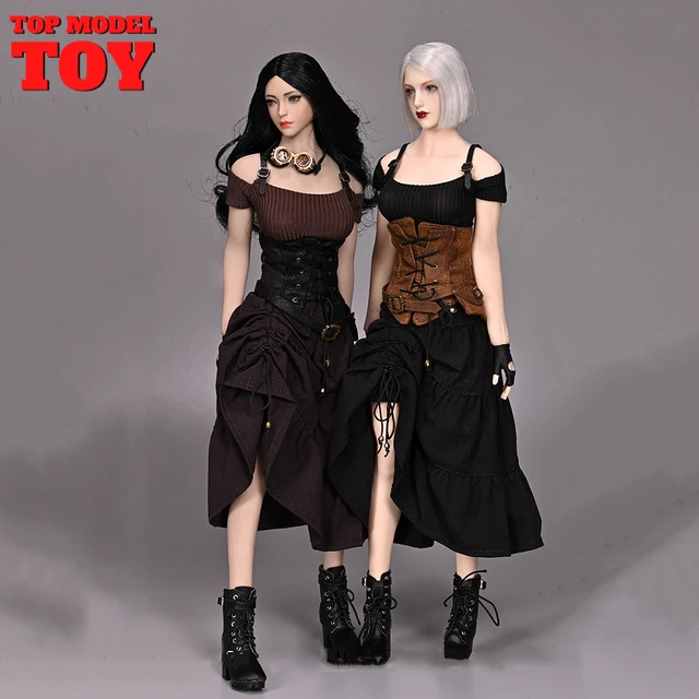 SA Toys SA012 1/6 Scale Female Vintage Steampunk Gothic Clothes