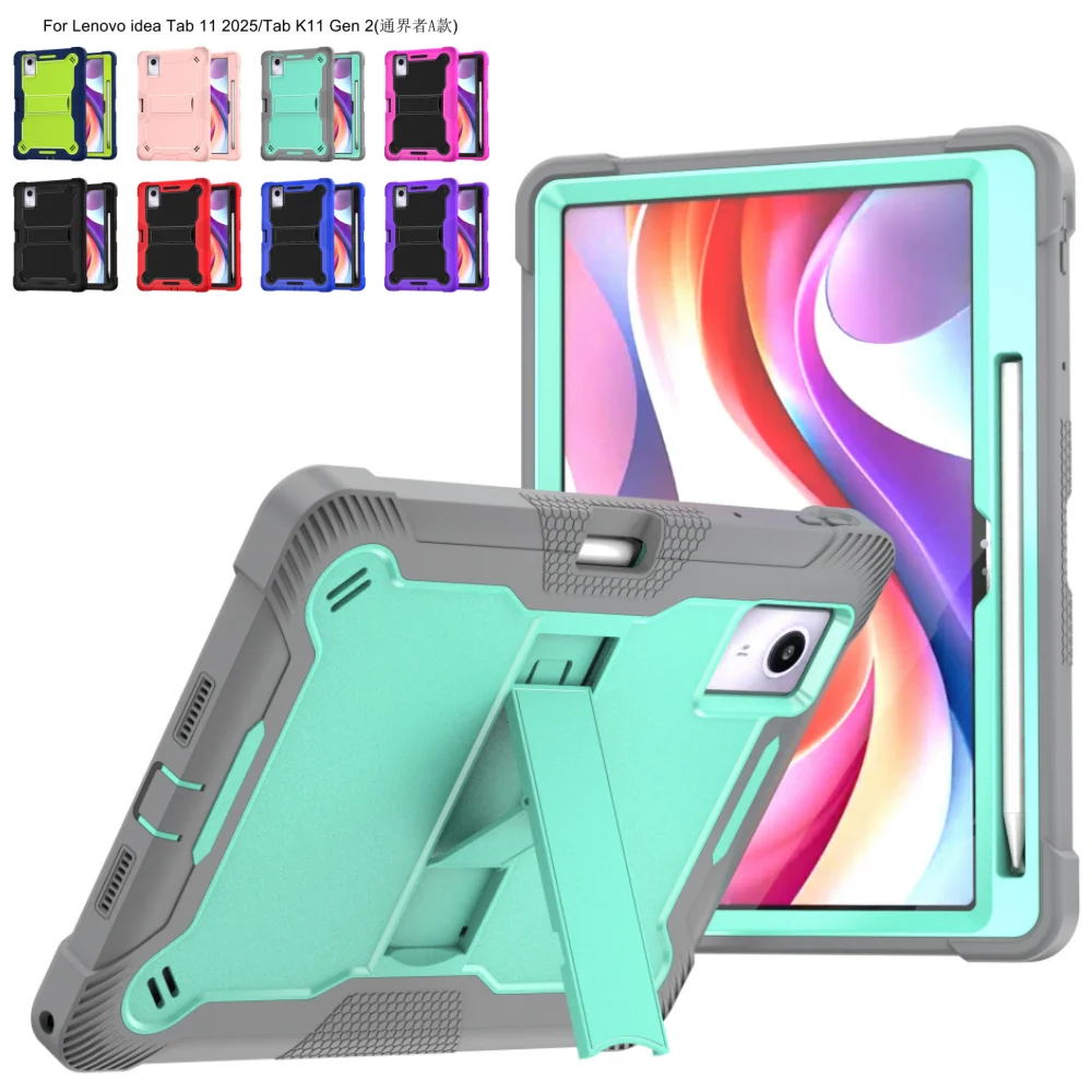 Heavy Duty Protective Tablet Stand Cover with Pen Slot
