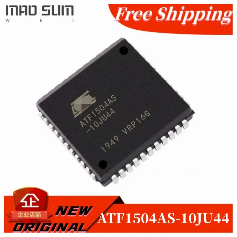 

Free Shipping 2PCS~10PCS/LOT ATF1504AS-10JU44 ATF1504AS -10JU44 PLCC-44 CPLD - Complex Programmable Logic Devices