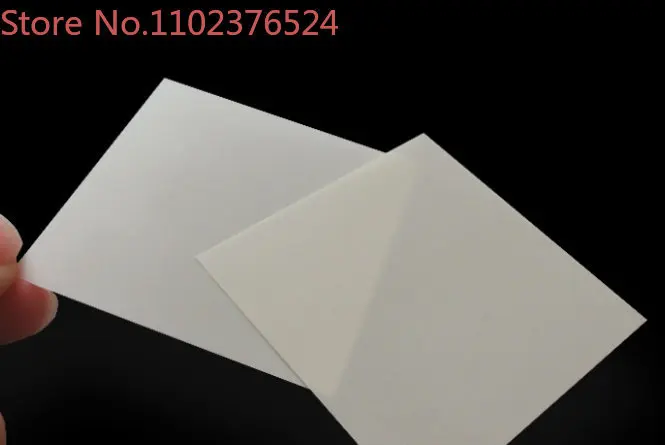 

Aluminum Nitride Ceramic Sheet 50*50*0.1/0.15/0.2/1mm High Thermal Conductivity Insulating Substrate ALN Cutting Processing