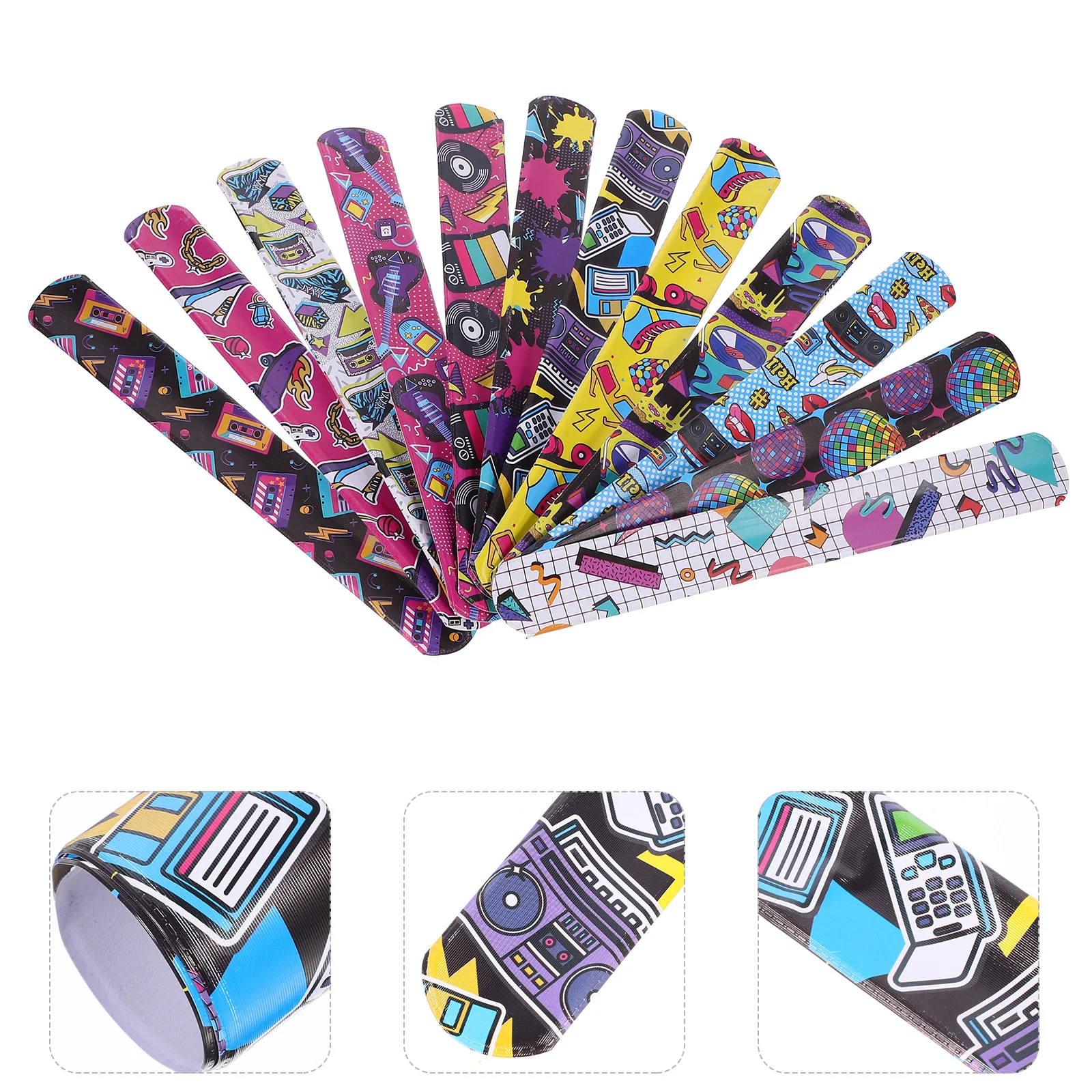 

48 шт., металлические браслеты с кольцом