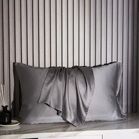 100% Natural Mulberry Silk Pillow Case Real Silk Protect Hair Skin Pillowcase Any Size Customized Bedding Pillow Cases Cover 2