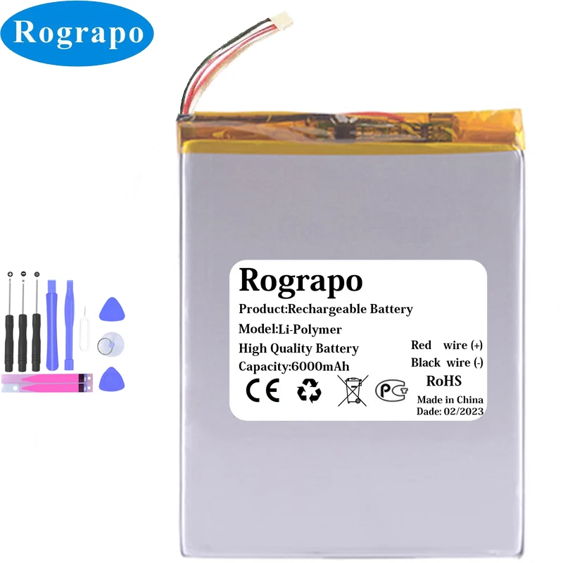 Nuova Batteria Per Tablet Pc Per Bambini 3.8V 6000Mah Yosatoo Y10110.1