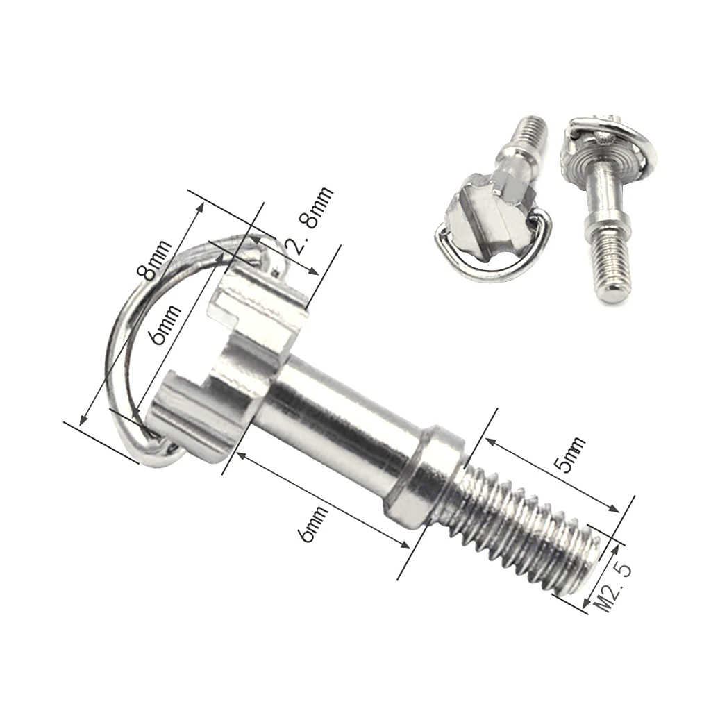 Camera Mount Screw Quick Release Plate Adapter Screw M2 M2.5 M3 M5 Stainless Steel For Tripod Monopod Ballhead 1pc,camera accessories,camera screw mount,screw mount adapter,metal screw adapter,camera mount bracket,quick release kit