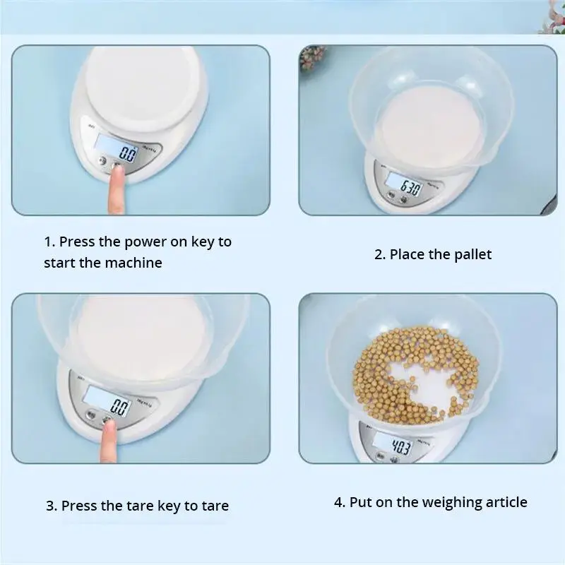 Digital LED Kitchen Scale 6