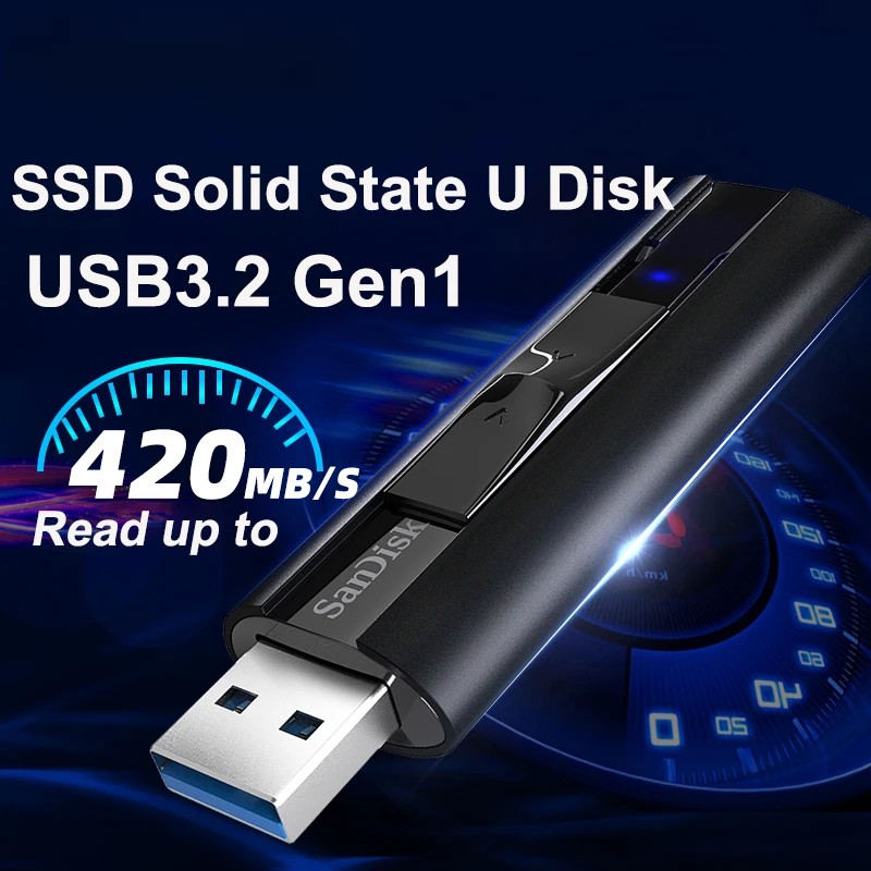 Extreme PRO 512GB USB Gen 256GB Solid State Flash Drive