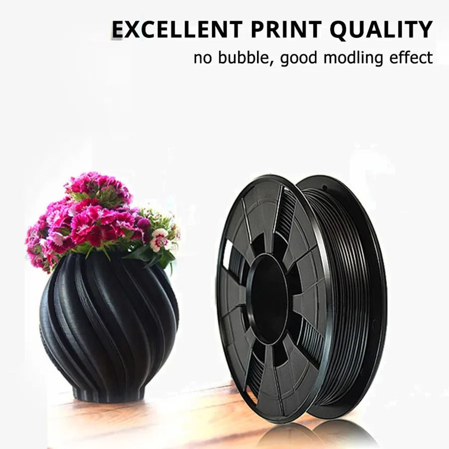PA6-Nylonfilament, 1,75 mm, 1 kg, 3D-Druck, Kunststoffmaterial, hohe Zähigkeit, Nylonfilament, Polyamid, klar, für FDM-3D-Drucker – Detail 8