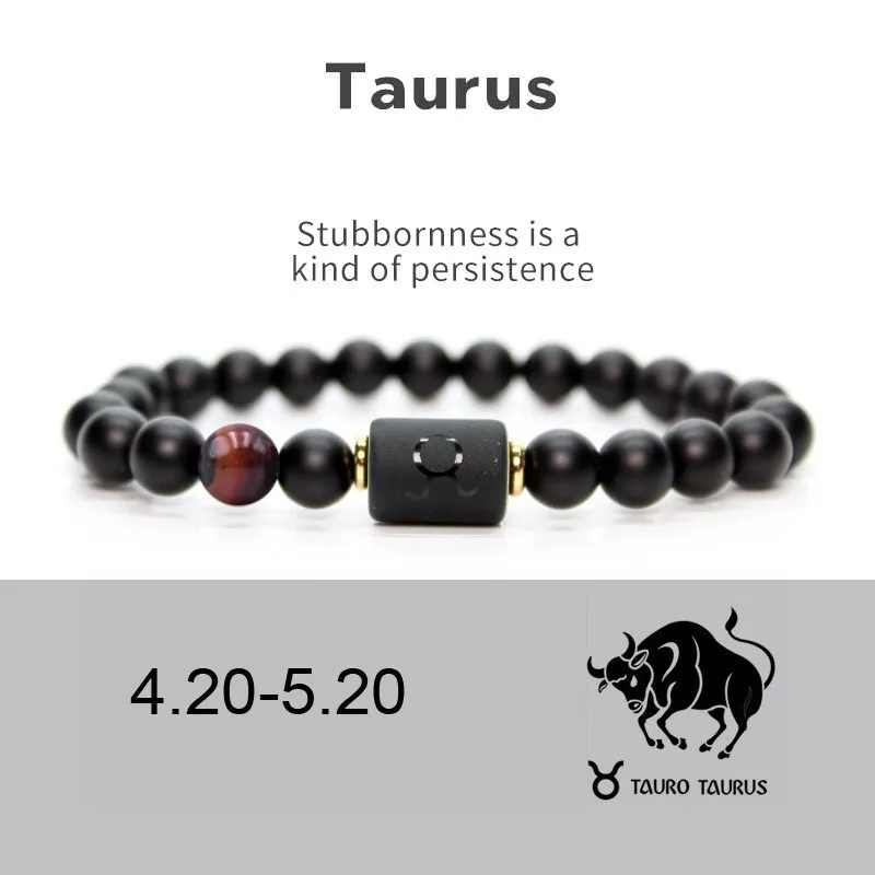12-Sternbild-Armband für Herren, Sternzeichen-Armreifen, Herren, Krebs, Jungfrau, Löwe, Waage, Armband für Frauen, Freundschaftsgeschenk, Armband zur Hand – Detail 15