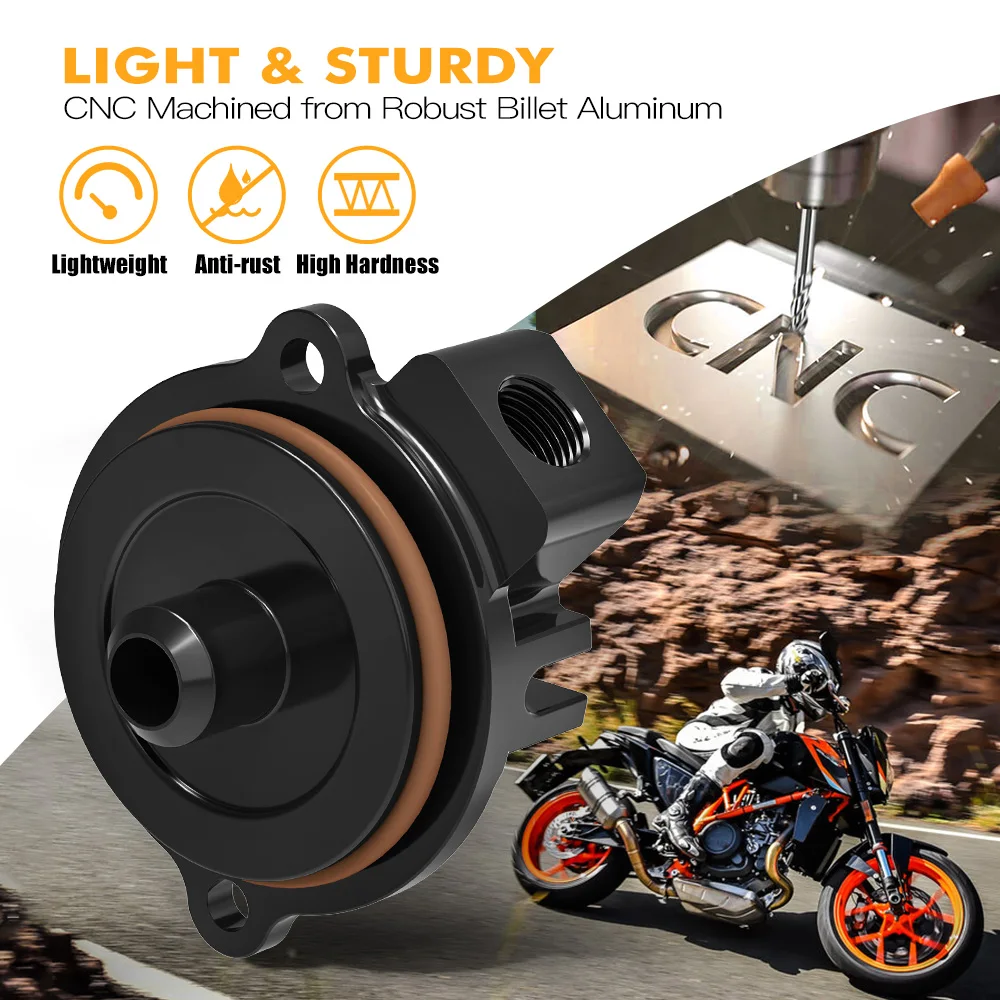 Für KTM 690 Duke/SMCR/Enduro R 2012–2023 Husqvarna 701 Supermoto 2016–2023 GasGas ES700 2022–2023 Motorölfilterdeckelabdeckung – Detail 14