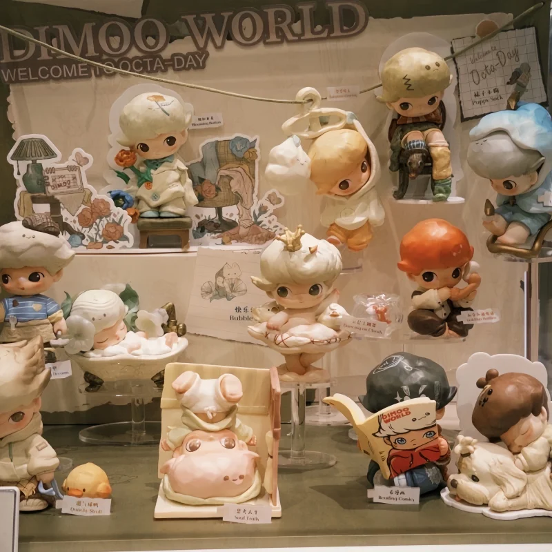 POP MART DIMOO The Missing Day Series Trendy Blind Box Toys