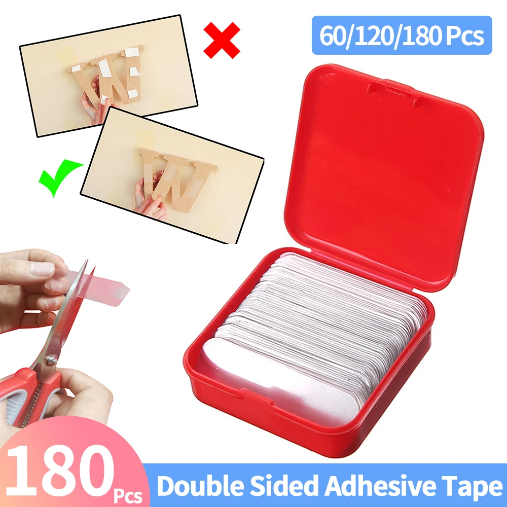Reusable Strong Double Sided Stickers Nano PVC Tape Washable Waterproof Wall Sticker Traceless Self-Adhesive Transparent Tape