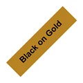 Black on Gold
