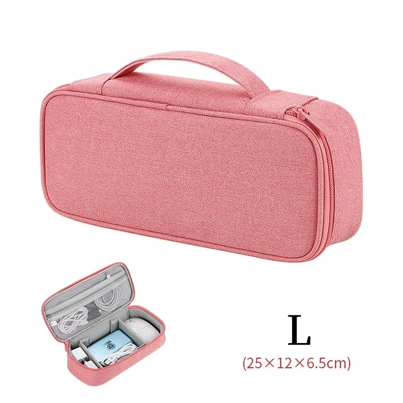 Spacious Waterproof Travel Cable and Electronics Organizer Bag