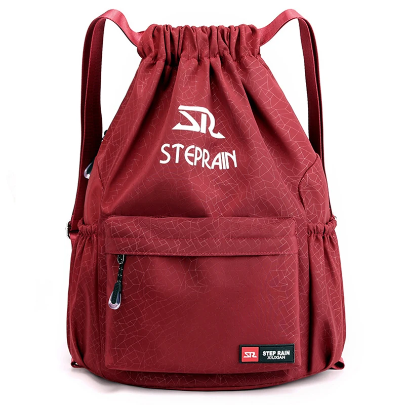 Outdoor Drawstring Sports Backpack Mochila Deporte Hombre Sports Bag For  Man Waterproof Clothes Storage Bag Women's Fitness Bag