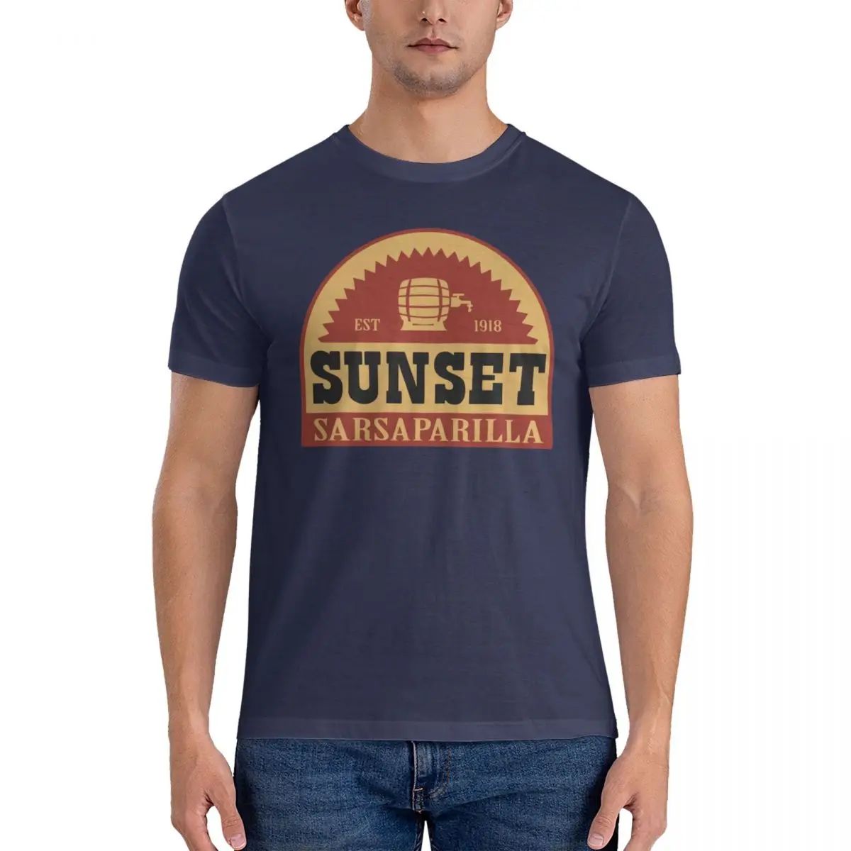 

Sunset Sarsaparilla Essential T-Shirt mens t shirts quick drying shirt boys white t shirts